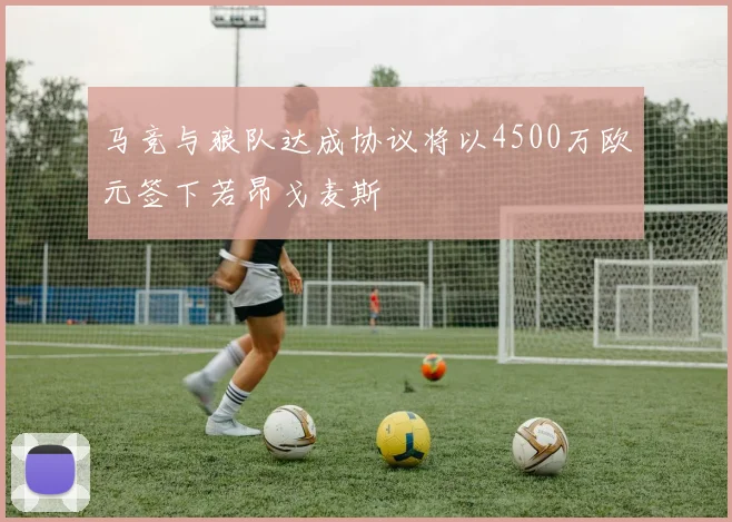马竞与狼队达成协议将以4500万欧元签下若昂戈麦斯